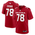 Arizona Cardinals Josh Fryar Nike Cardinal Team Game Jersey