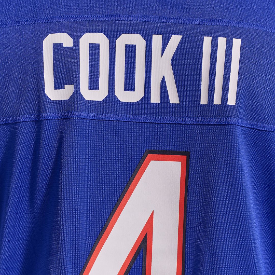 Buffalo Bills James Cook III Nike Gray Nickel City Game Jersey