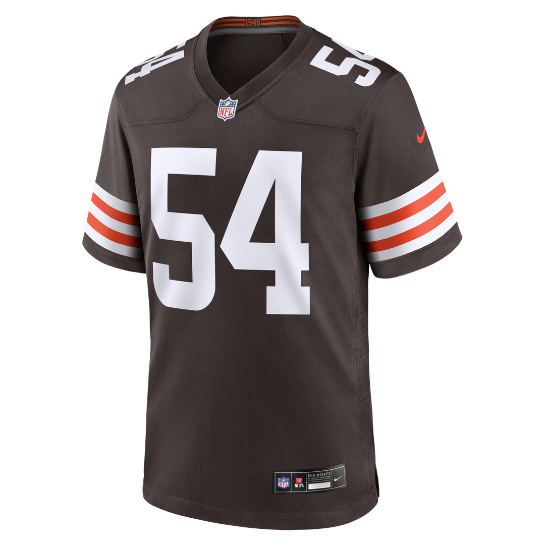 Cleveland Browns Sam Williams Nike Brown Team Game Jersey
