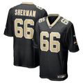 New Orleans Saints William Sherman Nike Black Team Game Jersey
