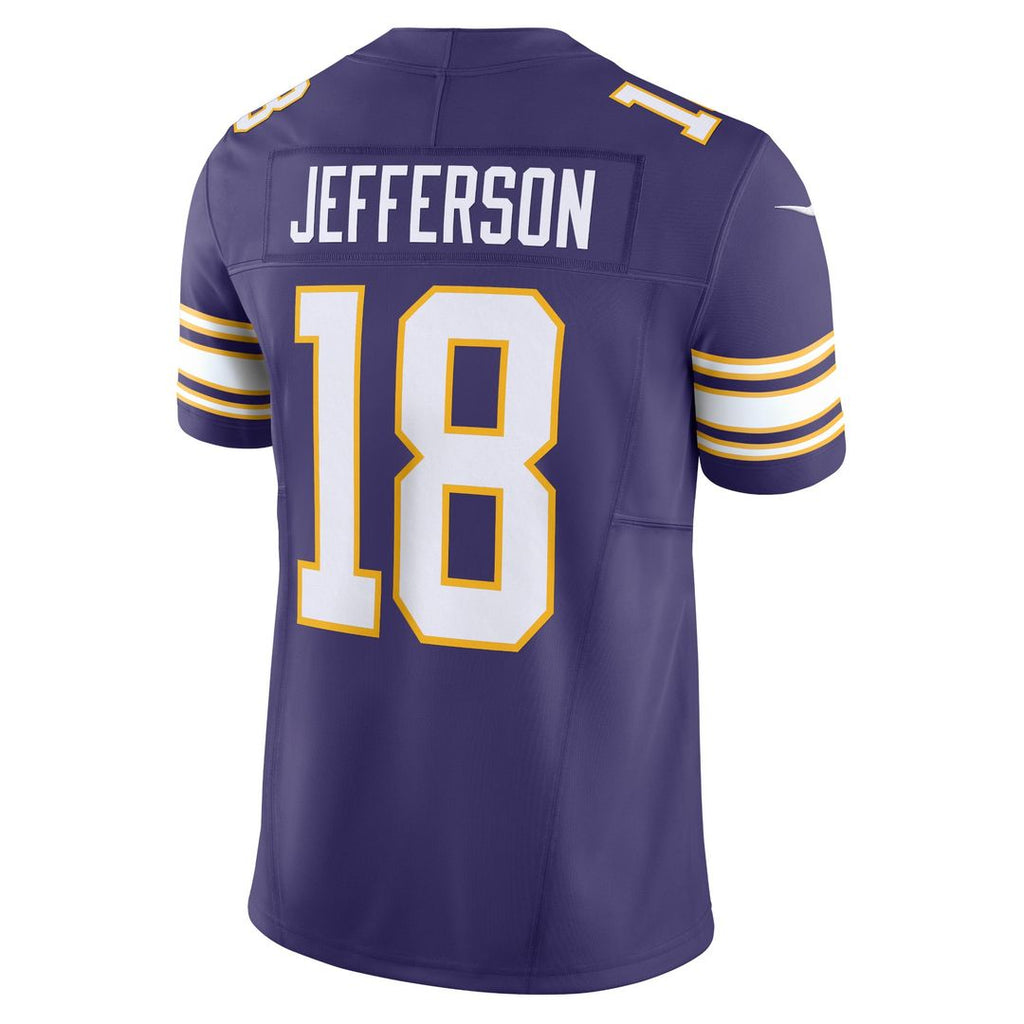 Minnesota Vikings Justin Jefferson Nike White Vapor F.U.S.E. Limited Jersey