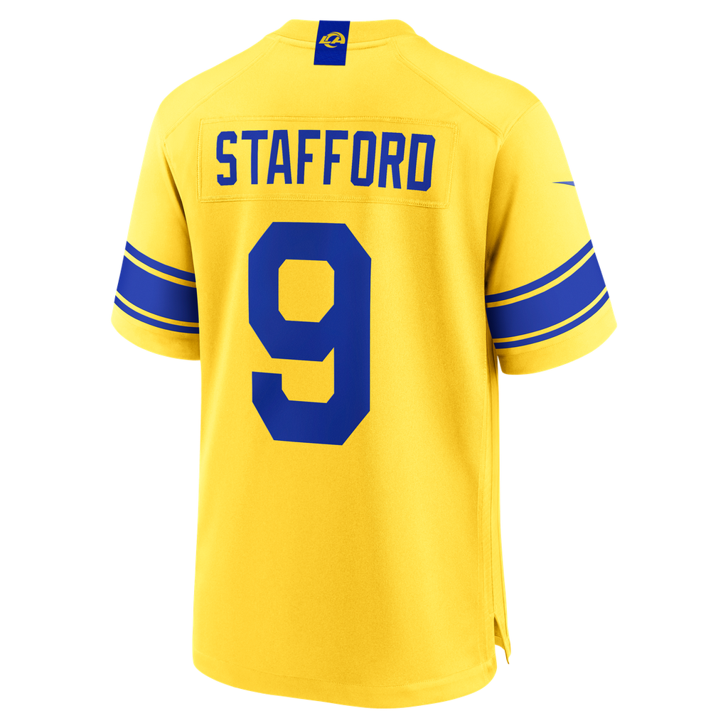 Los Angeles Rams Matthew Stafford Nike Royal Team Game Player Jersey