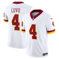Washington Commanders Frankie Luvu Nike White Vapor F.U.S.E. Stitched Limited Jersey