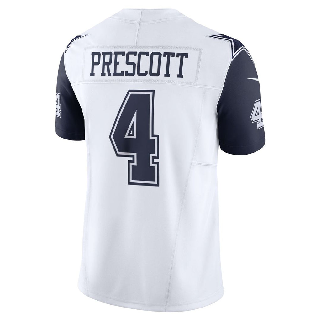 Dallas Cowboys Dak Prescott Nike Navy Vapor F.U.S.E. Limited Jersey