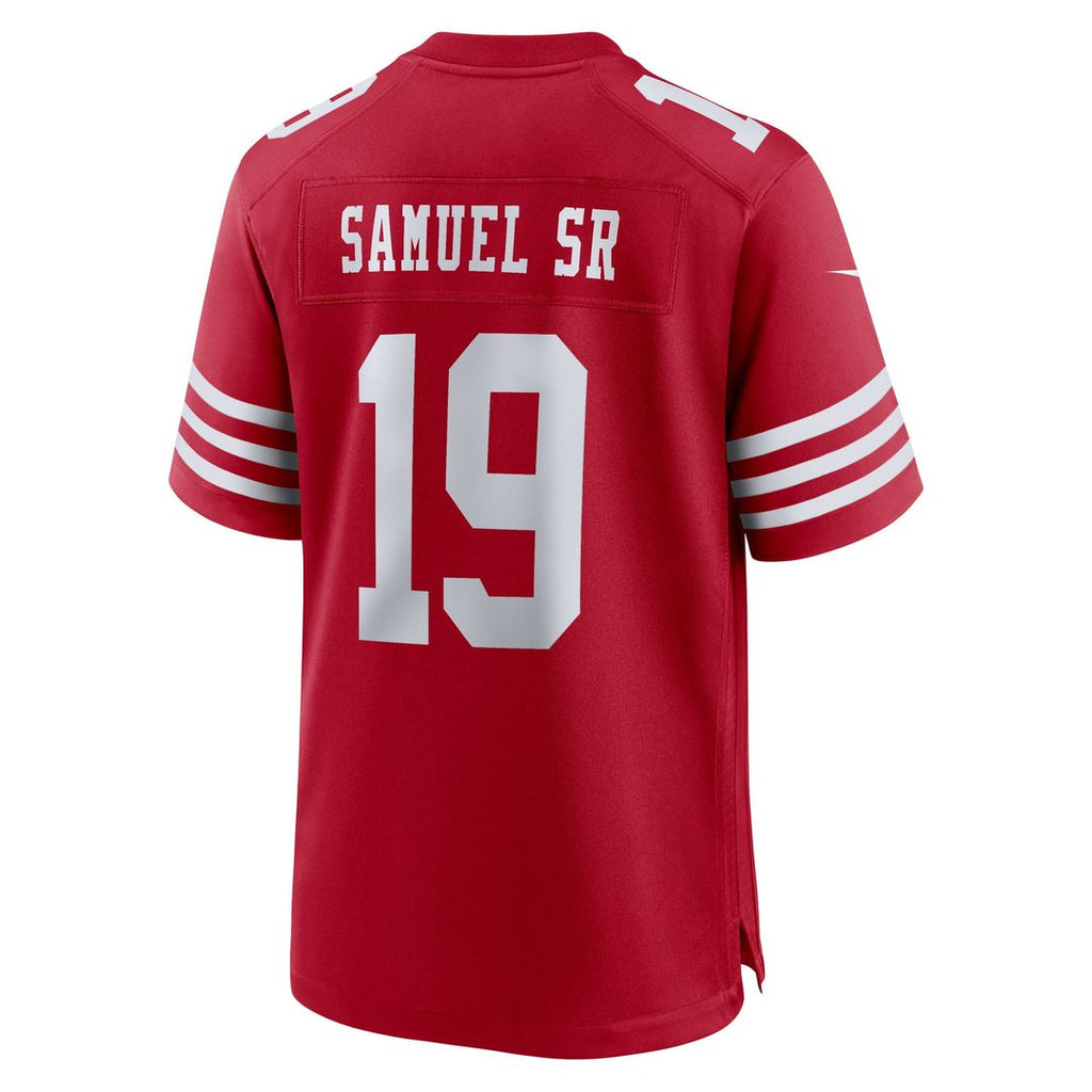 San Francisco 49ers Deebo Samuel Sr Nike Scarlet Team Game Jersey