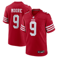San Francisco 49ers Skyy Moore Nike Scarlet Team Game Jersey