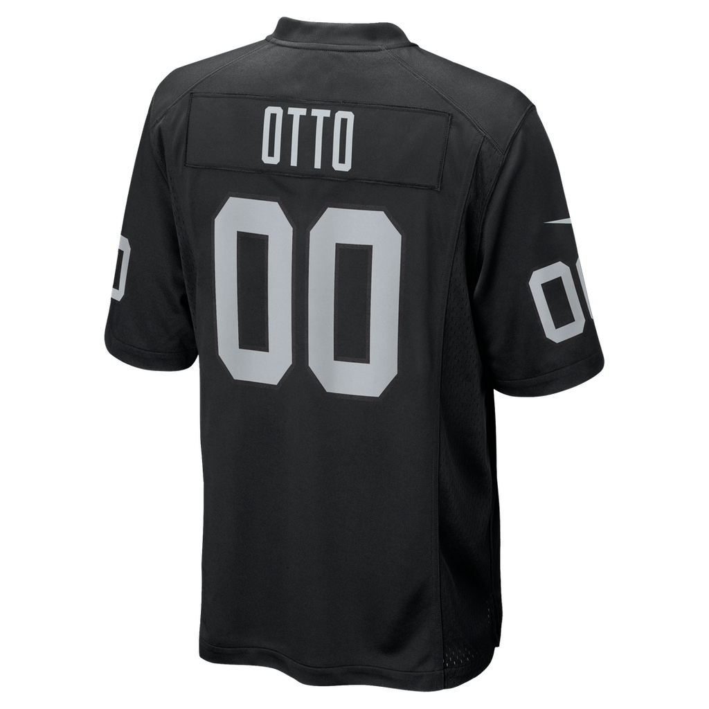 Las Vegas Raiders Jim Otto Nike Black Game Retired Player Jersey