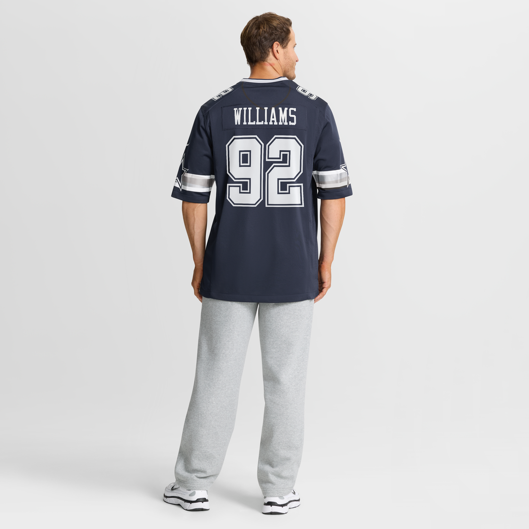 Dallas Cowboys Quinnen Williams Nike White Game Jersey