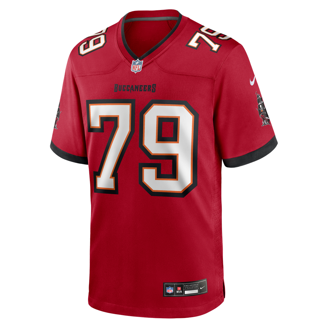 Tampa Bay Buccaneers Elijah Klein Nike Red Game Jersey
