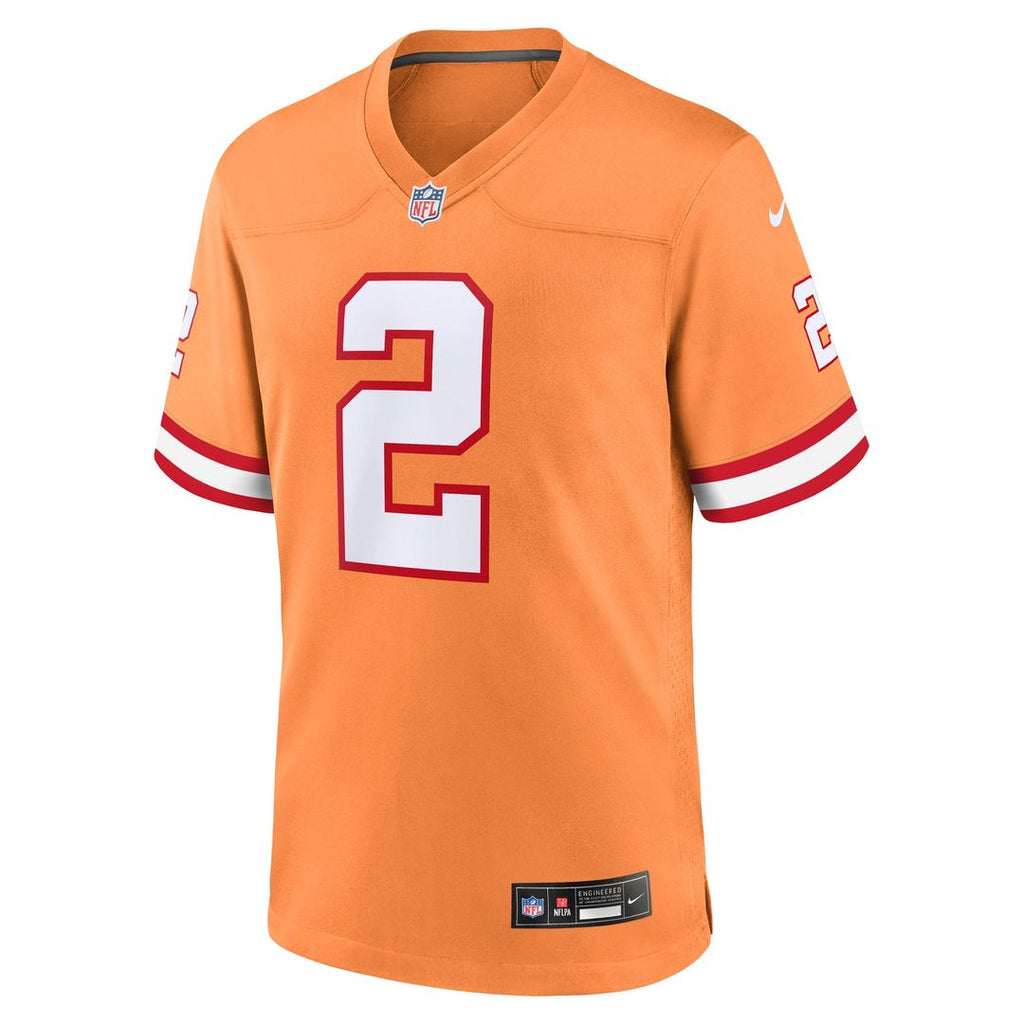 Tampa Bay Buccaneers Emeka Egbuka Nike White Game Jersey