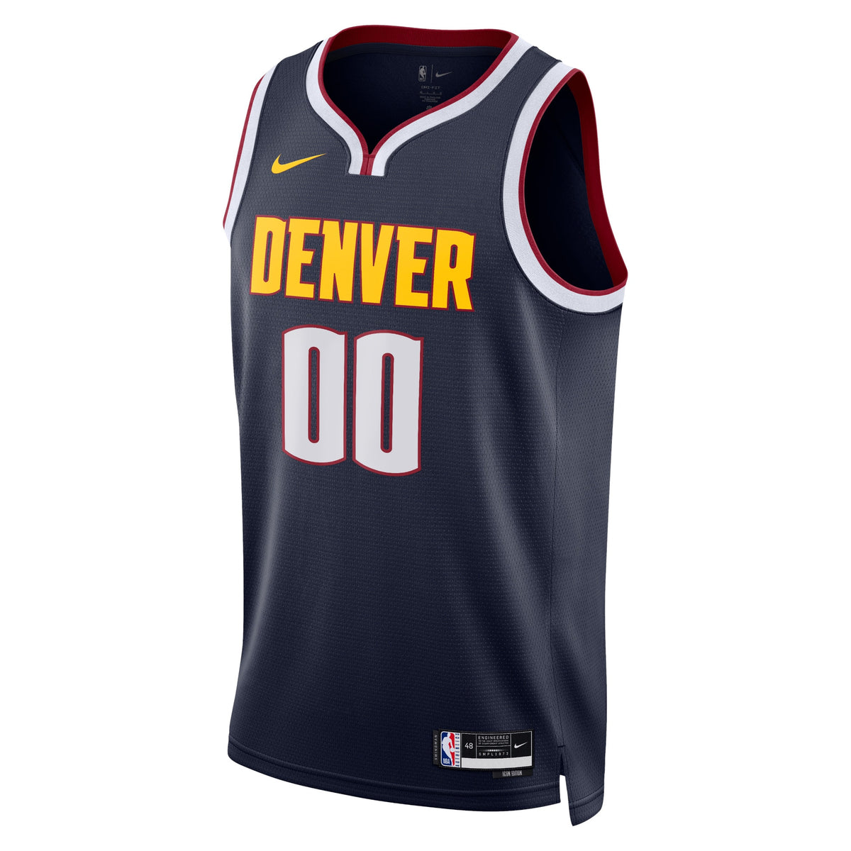 Denver Nuggets Nike Icon Swingman Jersey - Custom - Unisex