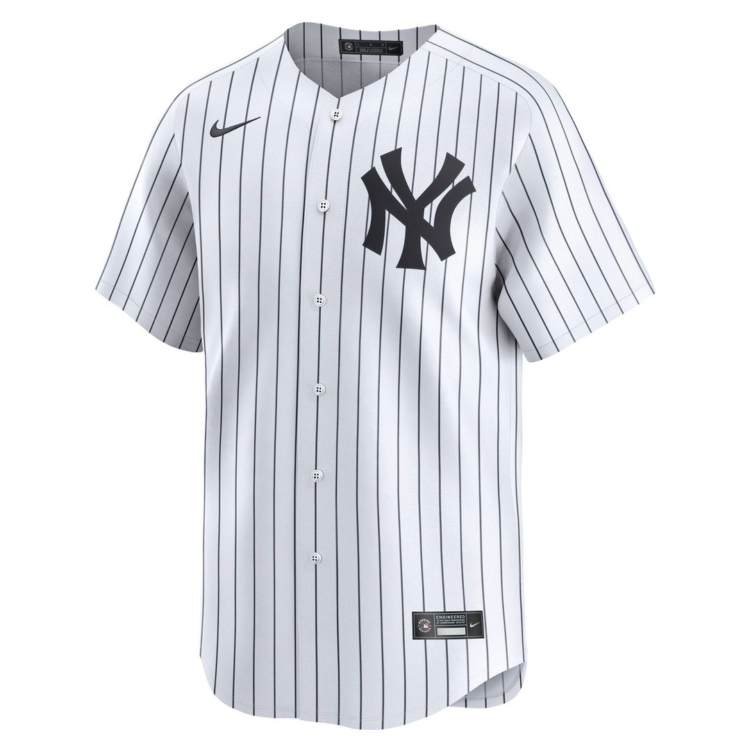 New York Yankees Giancarlo Stanton Nike White Home Limited Player Jersey