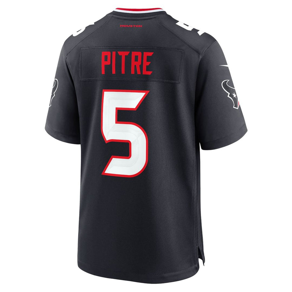 Houston Texans Jalen Pitre Nike Red Alternate Game Jersey