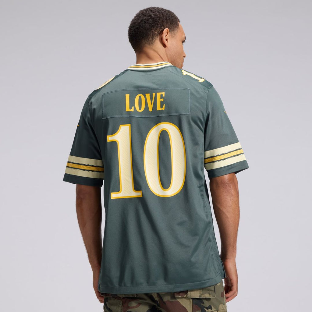 Green Bay Packers Jordan Love Nike Green 2026 Rivalries Collection Game Jersey