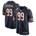 Chicago Bears Gervon Dexter Sr. Nike Navy Game Jersey