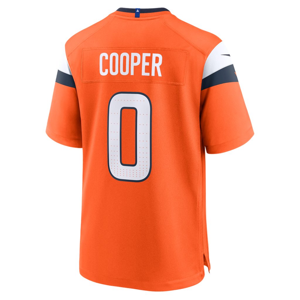 Denver Broncos Jonathon Cooper Nike Orange Team Game Jersey