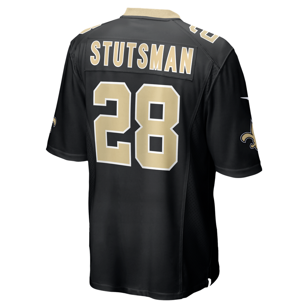 New Orleans Saints Danny Stutsman Nike Black Team Game Jersey