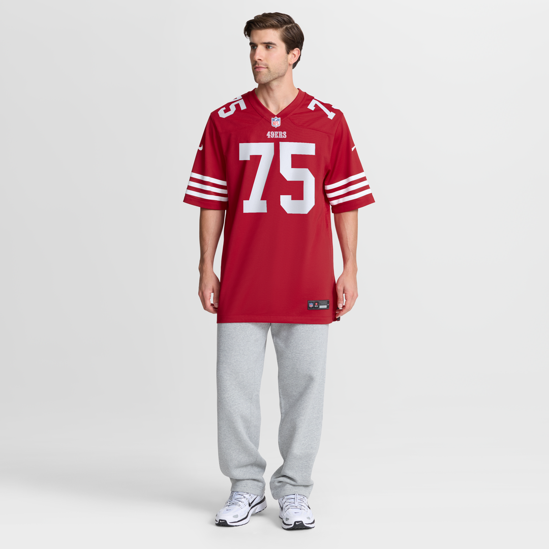 San Francisco 49ers Connor Colby Nike Scarlet Team Game Jersey