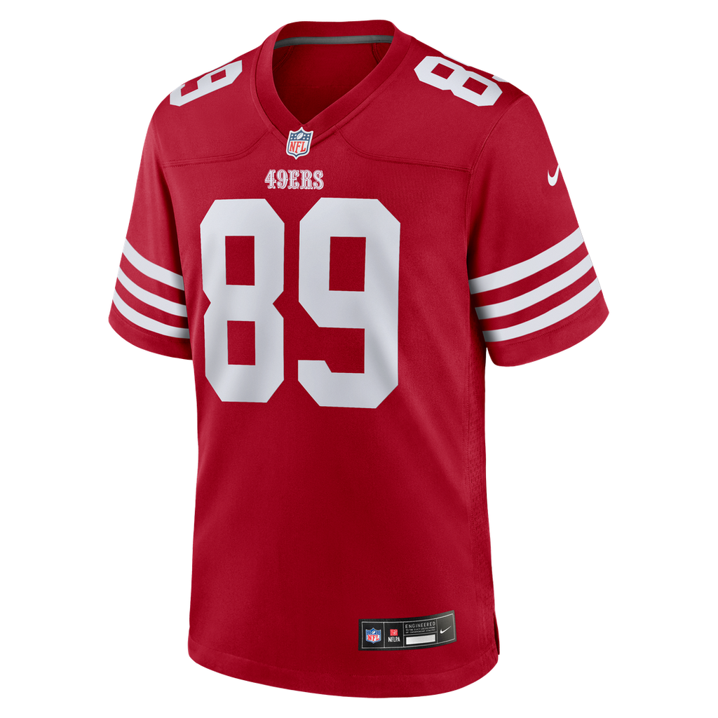 San Francisco 49ers Luke Farrell Nike Scarlet Team Game Jersey