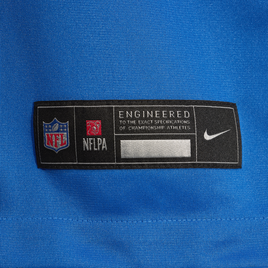 Detroit Lions D.J. Reed Nike Blue Team Game Jersey