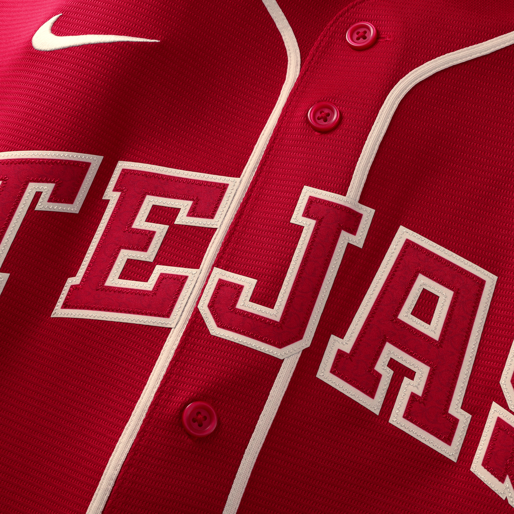 Texas Rangers Nike Red 2026 City Connect Stadium Jersey