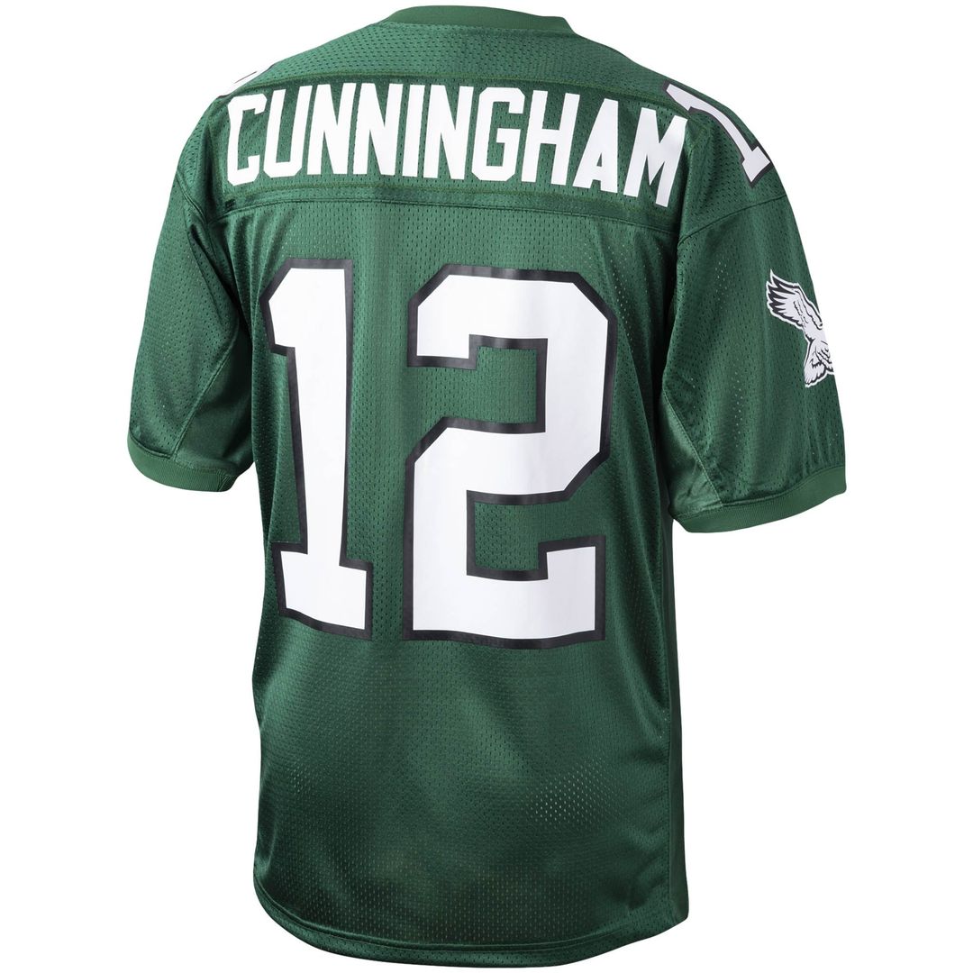 Philadelphia Eagles 1994 Randall Cunningham Mitchell & Ness White Authentic Throwback Retired Player Jersey