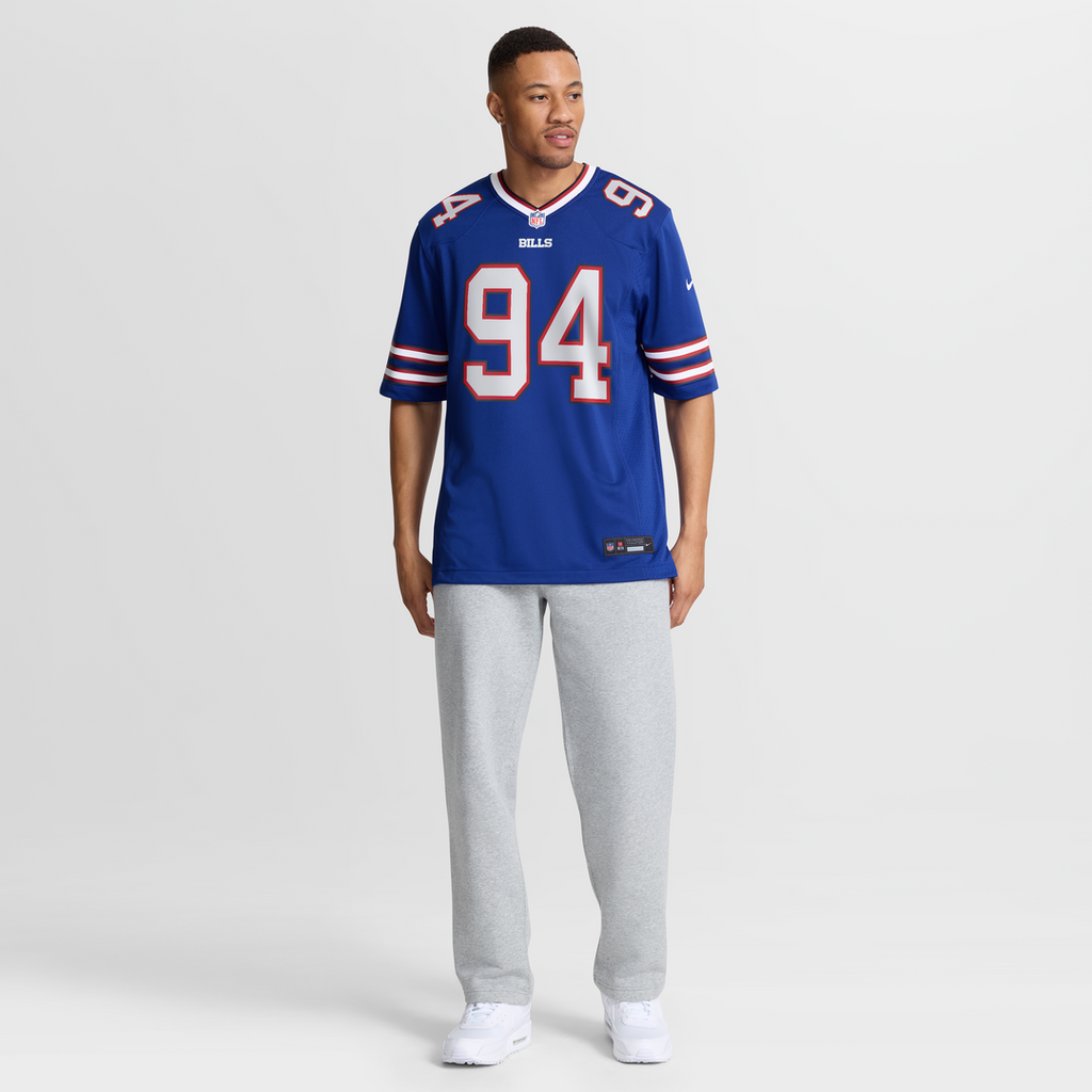 Buffalo Bills Andrew Brown Nike Royal Game Jersey