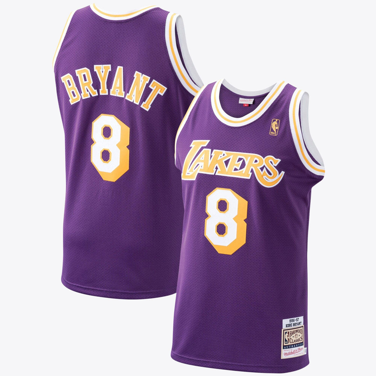 Kobe Bryant Hardwood Classic 1996-97 Authentic Jersey By Mitchell & Ness - Purple