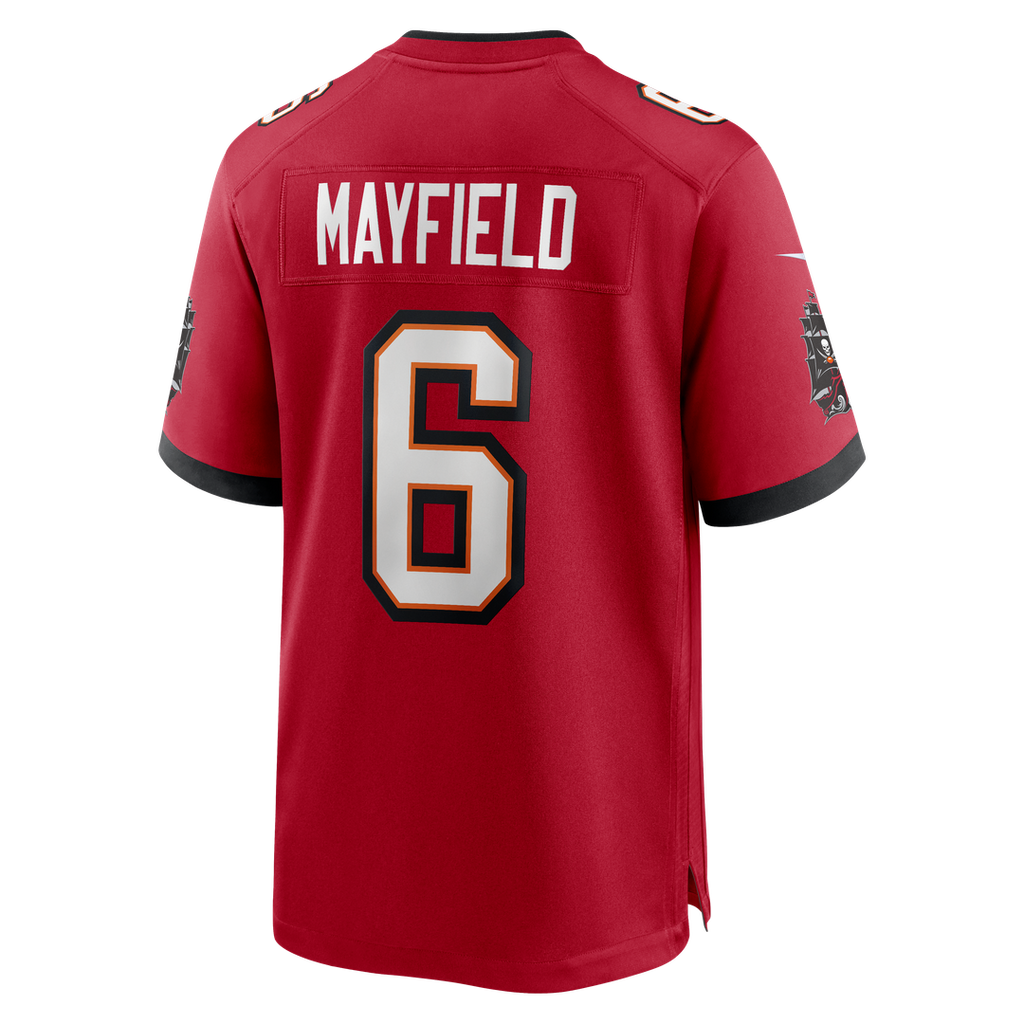 Tampa Bay Buccaneers Baker Mayfield Nike Red Team Game Jersey