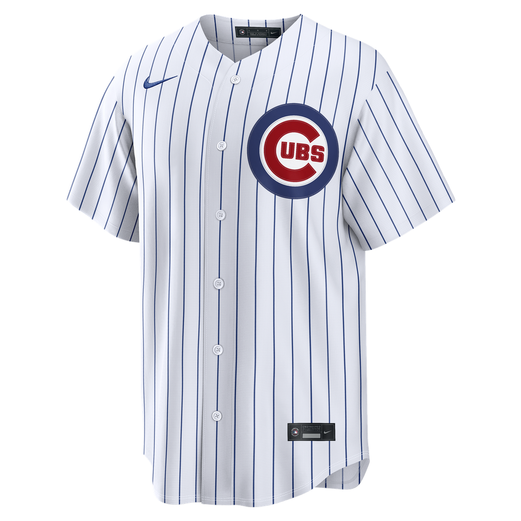 Chicago Cubs Alex Bregman Nike White Home Replica Jersey