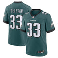 Philadelphia Eagles Cooper DeJean Nike Green Game Jersey