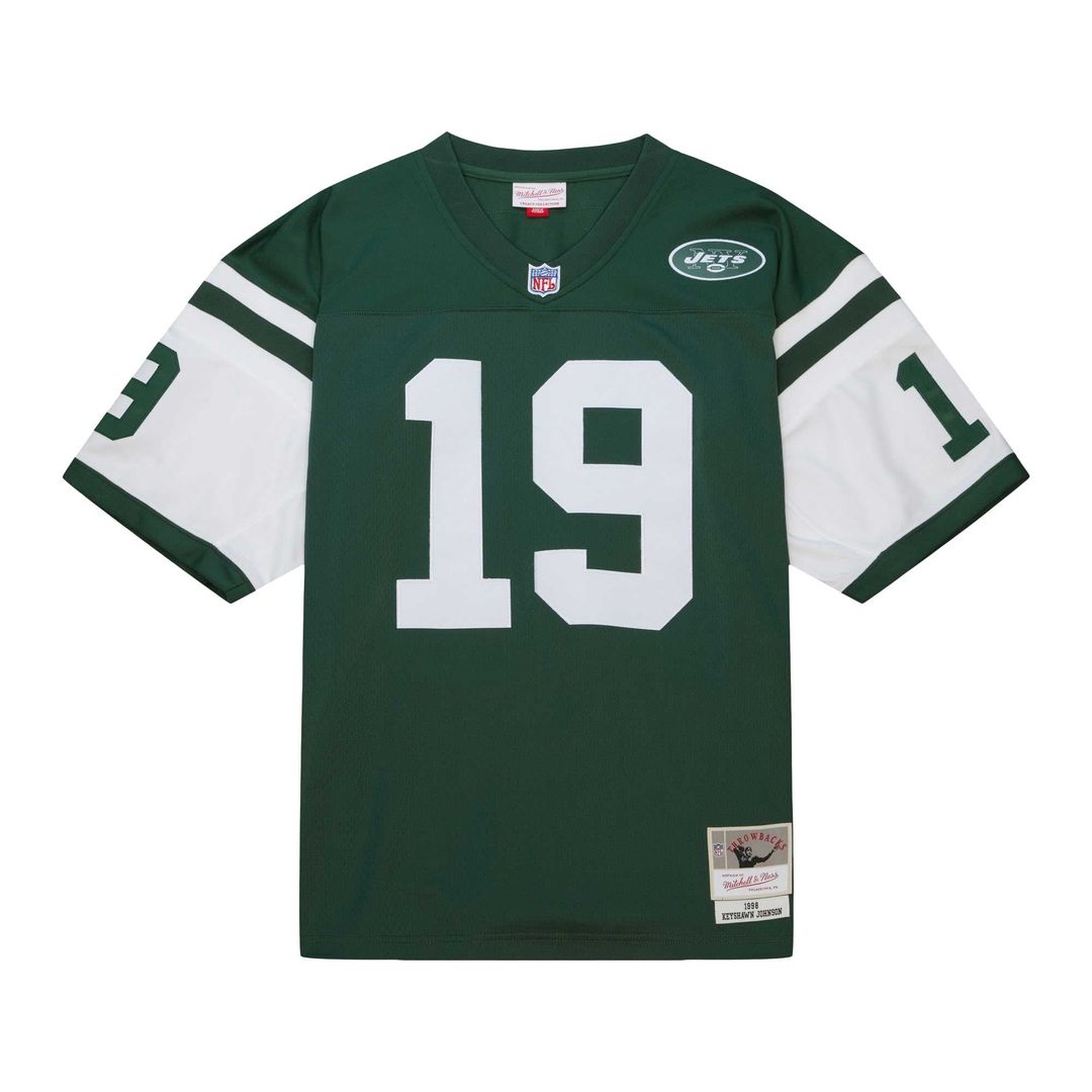 New York Jets Keyshawn Johnson Mitchell & Ness Green Legacy Replica Jersey