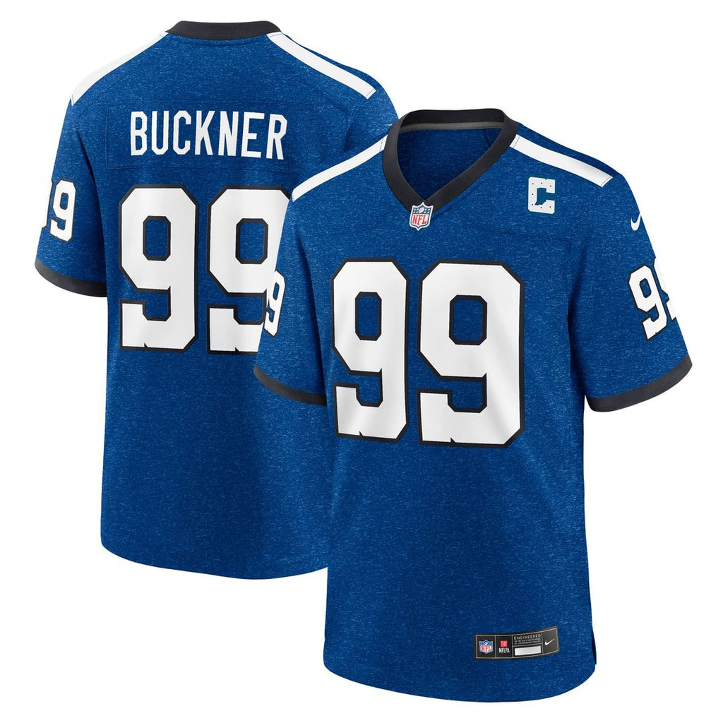 Indianapolis Colts DeForest Buckner Nike Blue Alternate Game Jersey