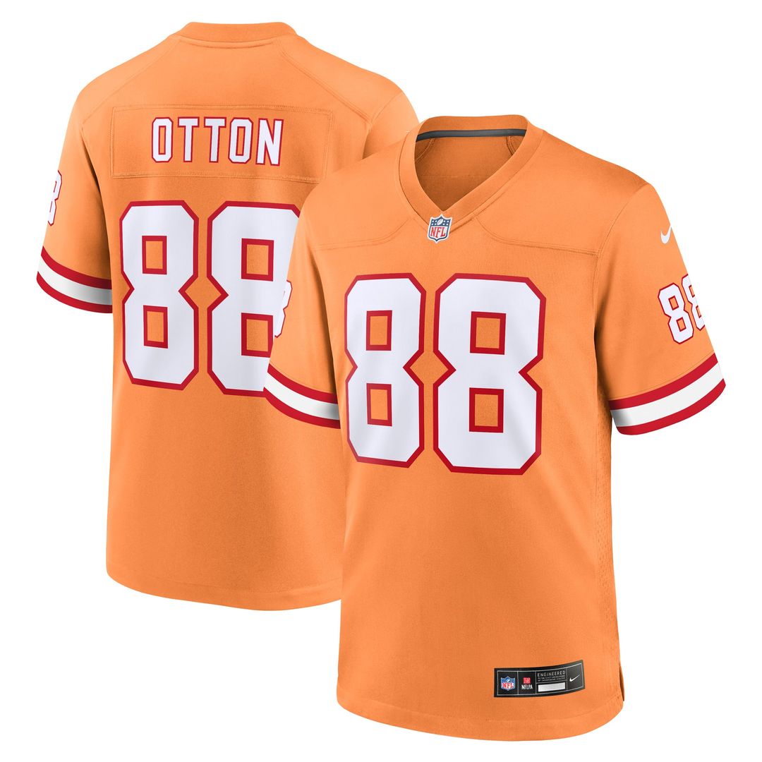 Tampa Bay Buccaneers Cade Otton Nike Red Game Player Jersey
