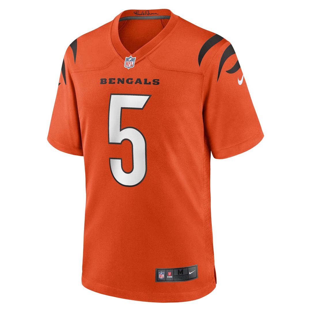 Cincinnati Bengals Tee Higgins Nike White Game Jersey