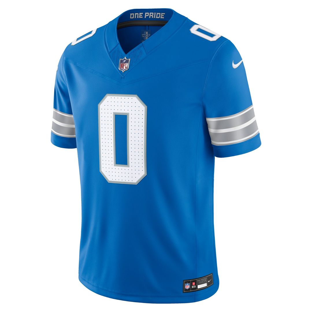 Detroit Lions Jahmyr Gibbs Nike Blue Team Vapor F.U.S.E. Stitched Limited Jersey