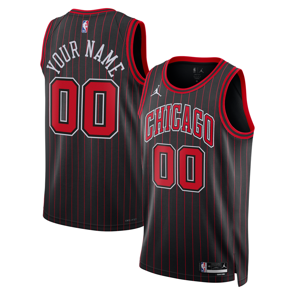 Chicago Bulls Jordan Statement Jersey - Custom - Unisex
