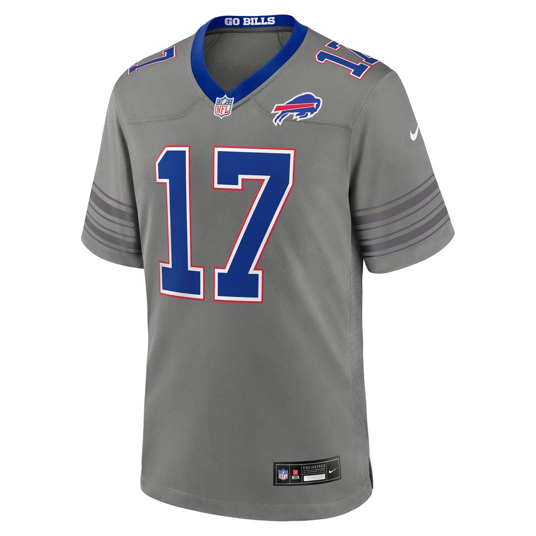 Buffalo Bills Josh Allen Nike White White Game Player Jersey