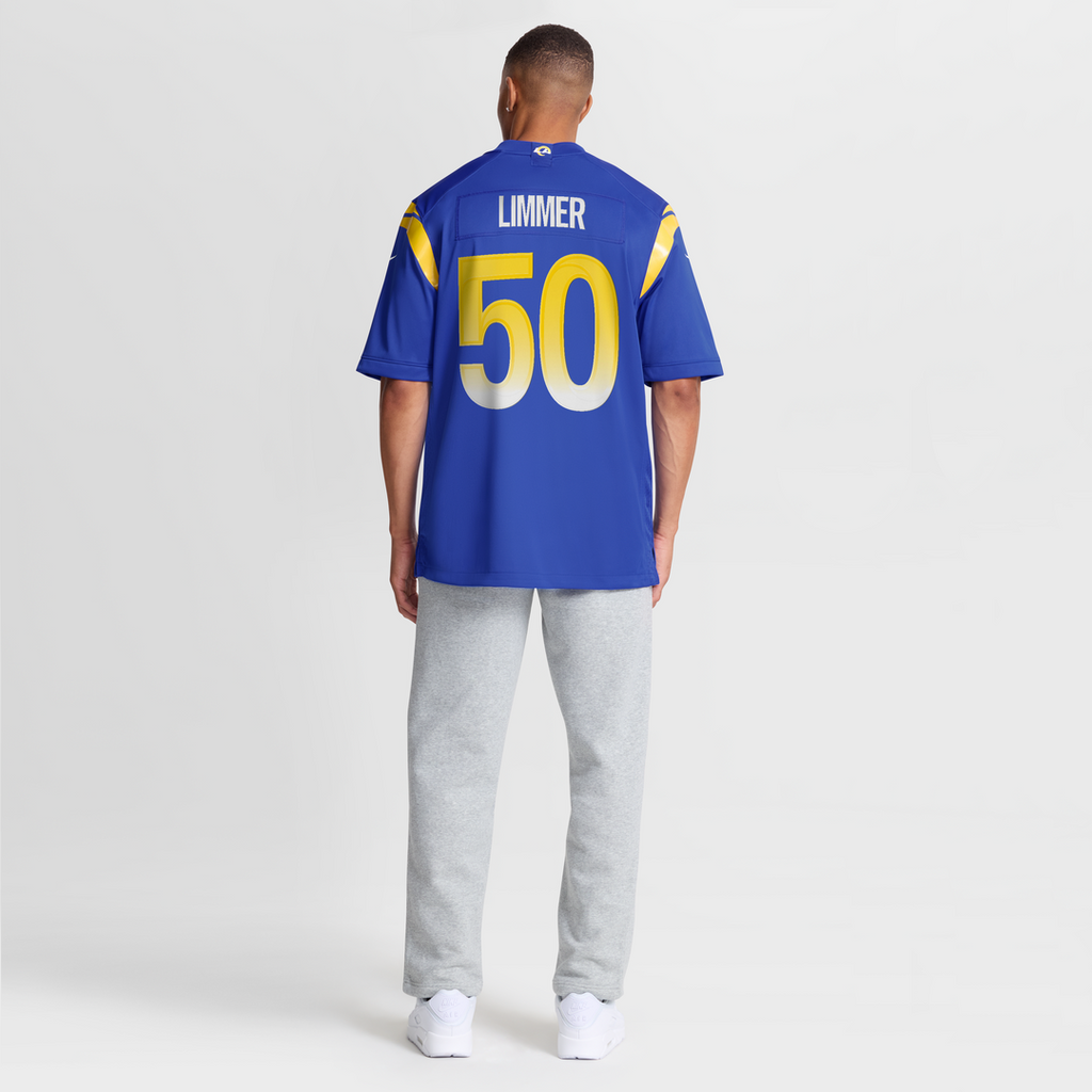 Los Angeles Rams Beaux Limmer Nike Royal Team Game Jersey