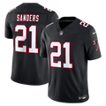 Atlanta Falcons Deion Sanders Nike Black Alternate Throwback Vapor F.U.S.E. Stitched Retired Limited Jersey