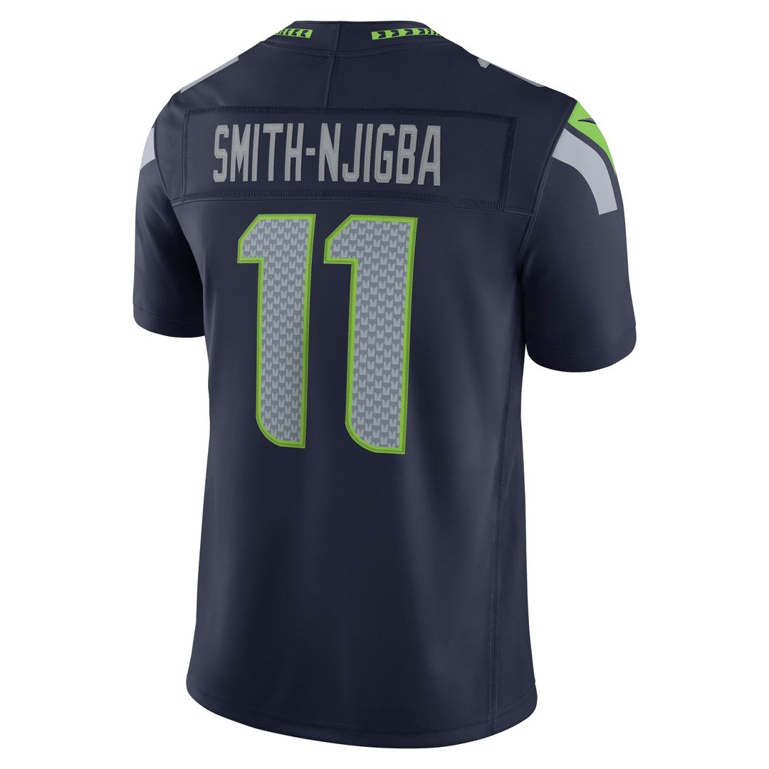 Seattle Seahawks Jaxon Smith-Njigba Nike White Vapor F.U.S.E. Stitched Limited Jersey
