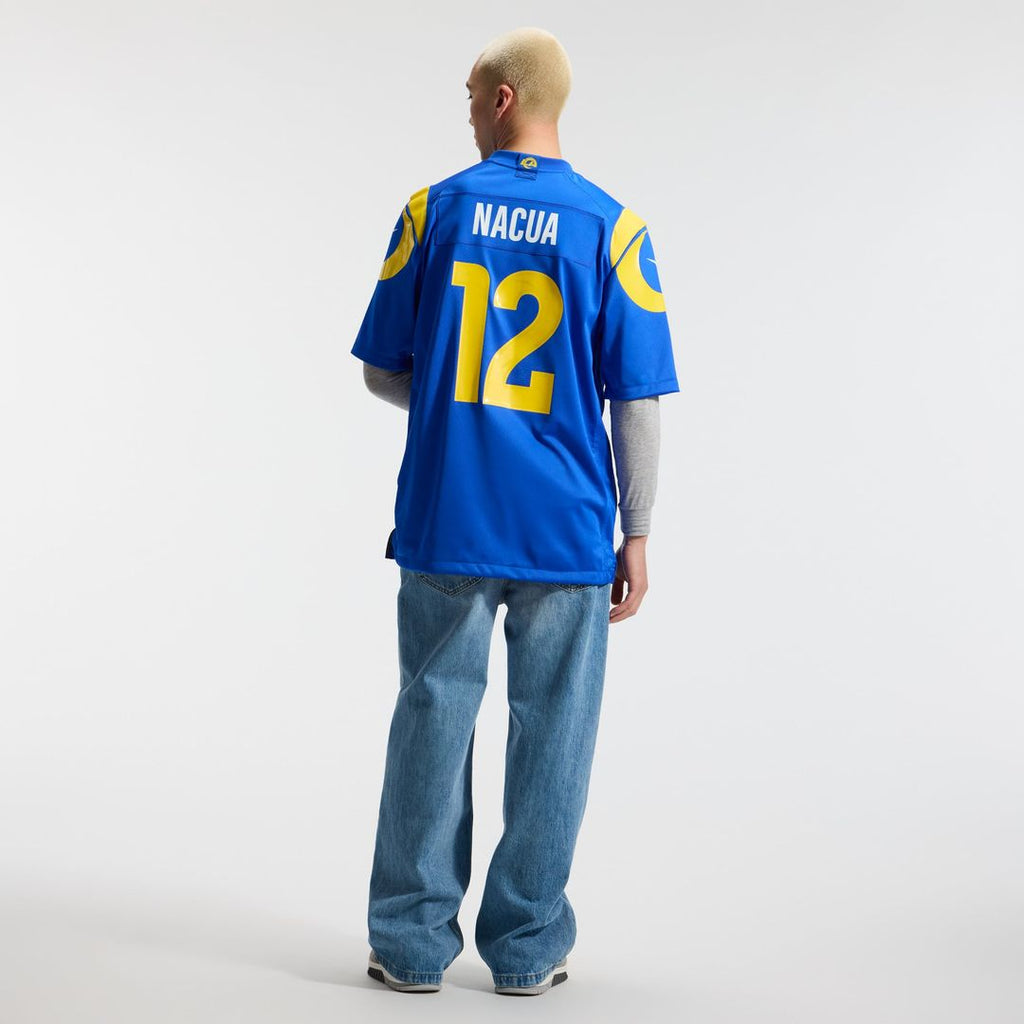 Los Angeles Rams Puka Nacua Nike White White Game Player Jersey
