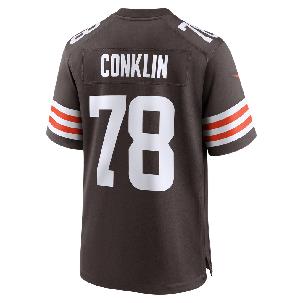 Cleveland Browns Jack Conklin Nike Brown Team Game Jersey