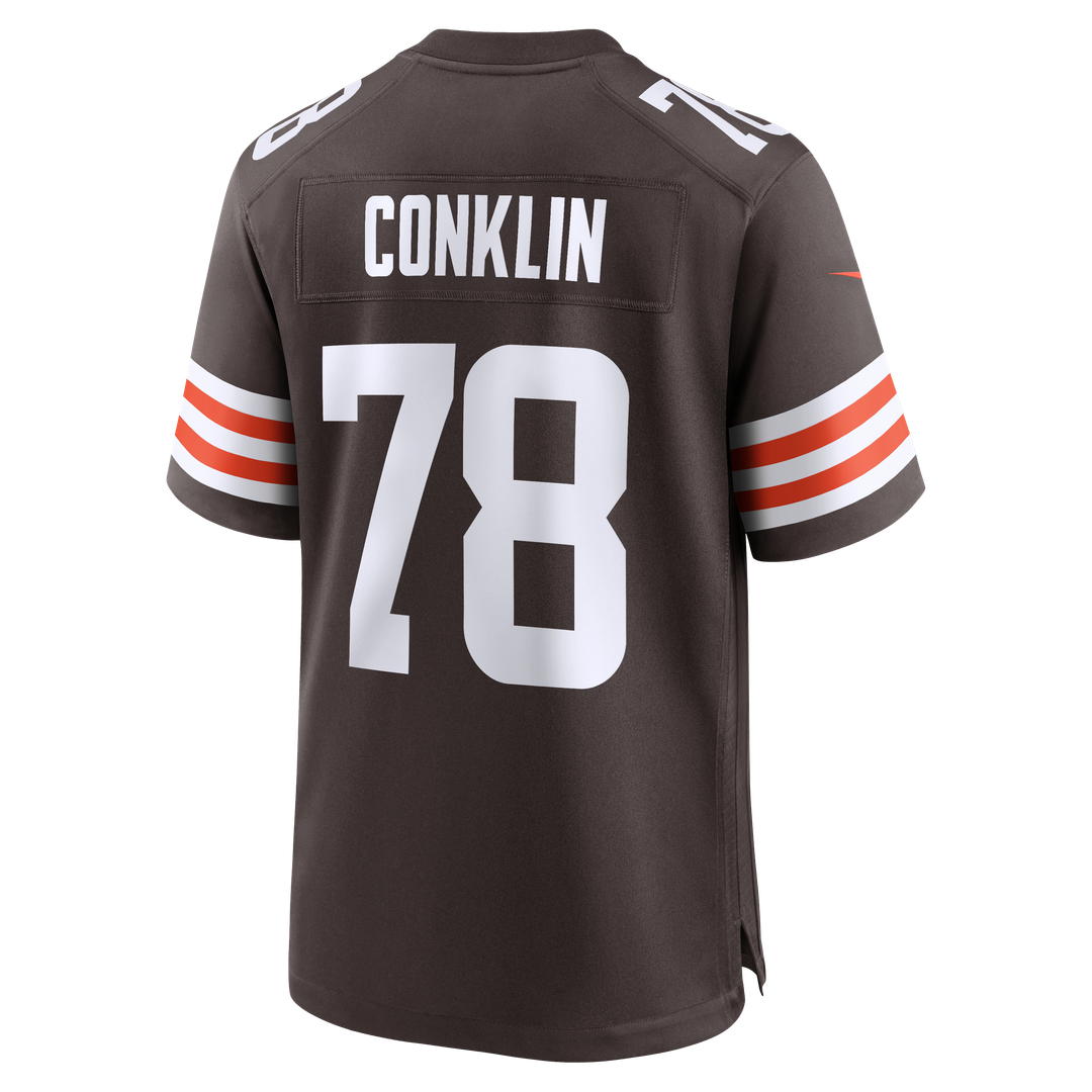 Cleveland Browns Jack Conklin Nike Brown Team Game Jersey
