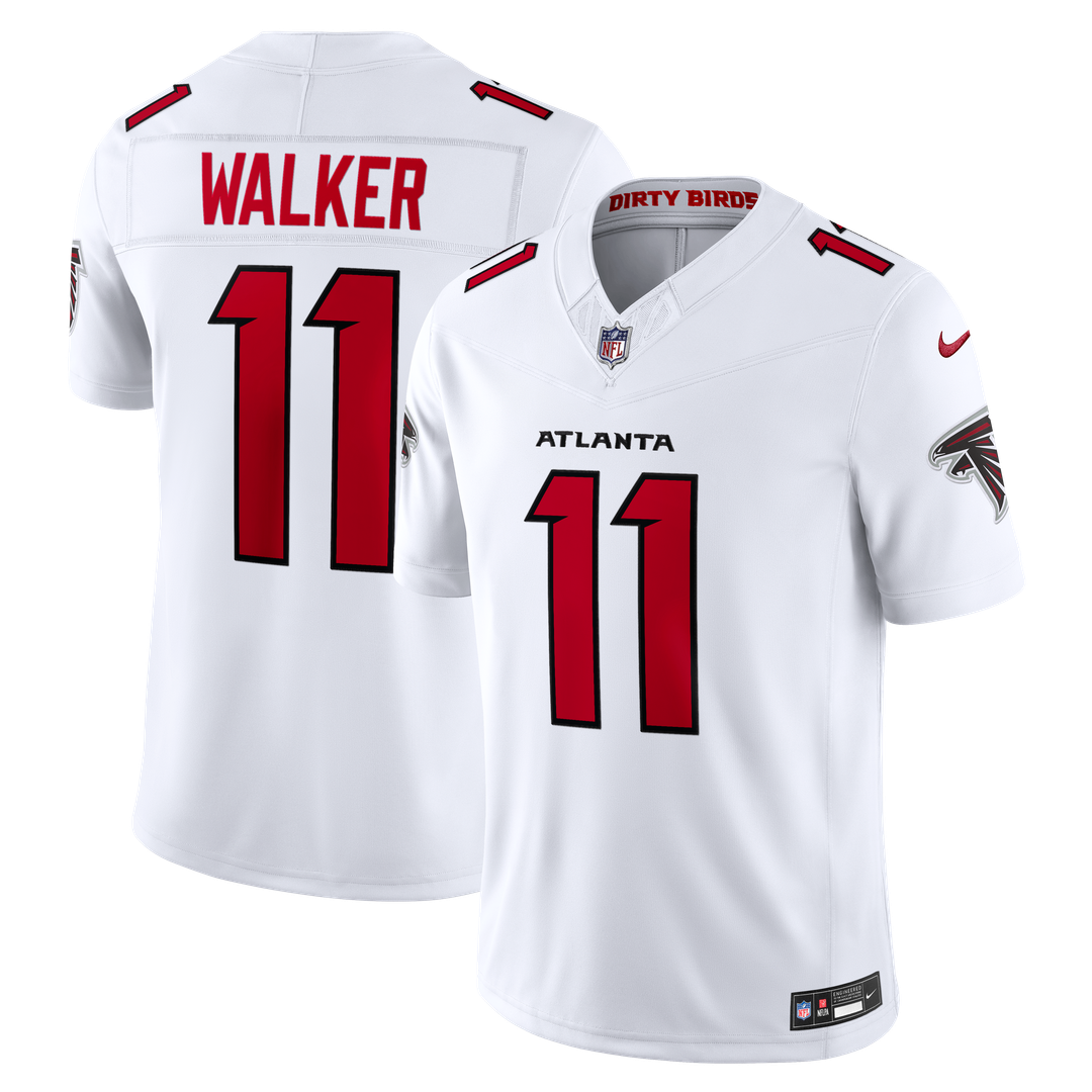 Atlanta Falcons Jalon Walker Nike Red Team Vapor F.U.S.E. Stitched Limited Jersey