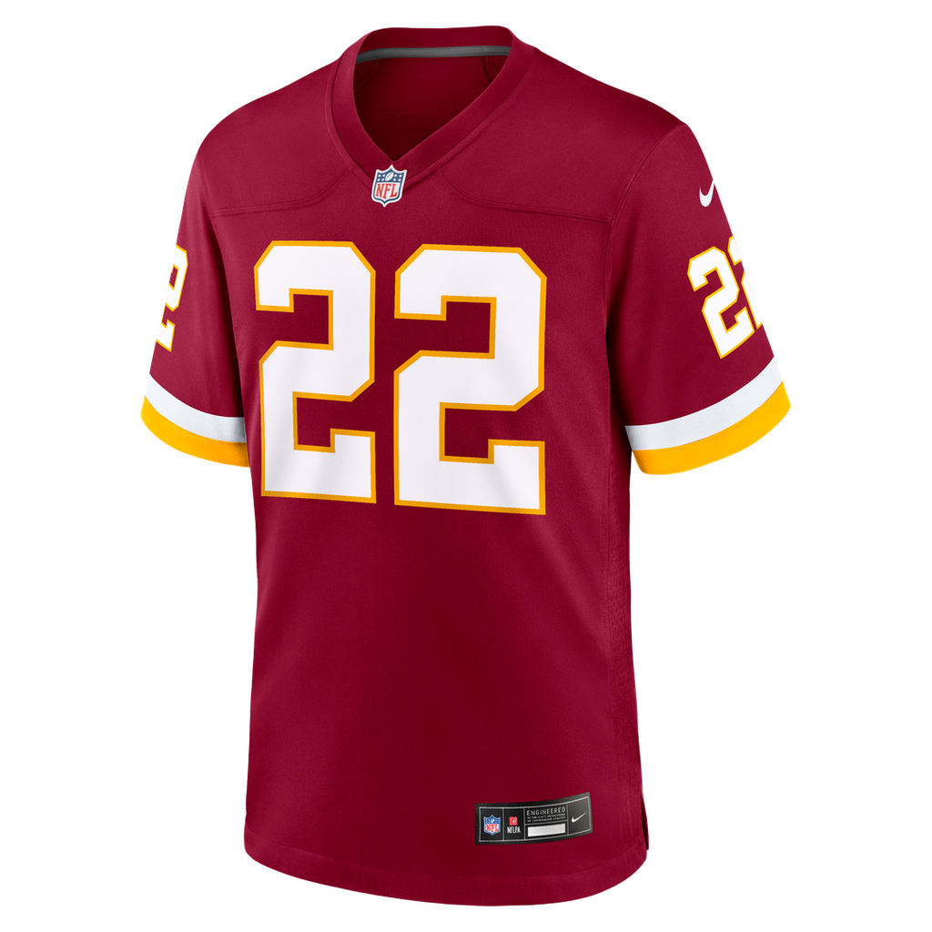 Washington Commanders Jacory Croskey-Merritt Nike Burgundy Game Jersey
