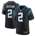 Carolina Panthers Mike Jackson Nike Black Game Jersey