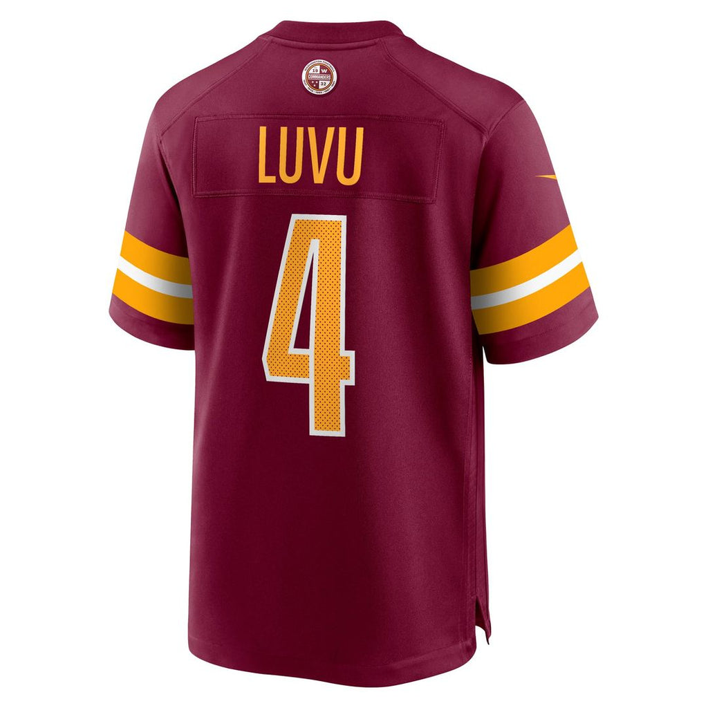 Washington Commanders Frankie Luvu Nike Burgundy Game Jersey