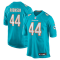 Miami Dolphins Chop Robinson Nike Aqua Game Jersey