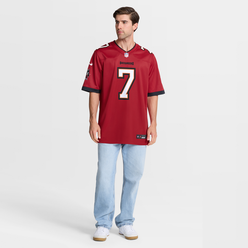 Tampa Bay Buccaneers Bucky Irving Nike Red Game Jersey